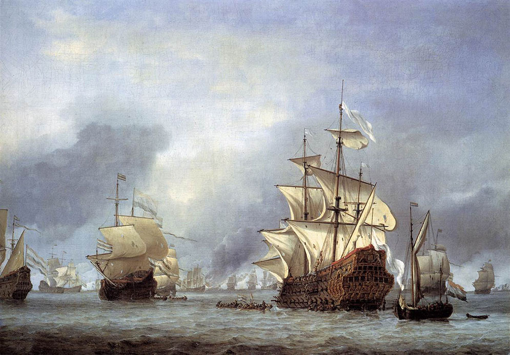 Taking of the English Flagship Royal Prince